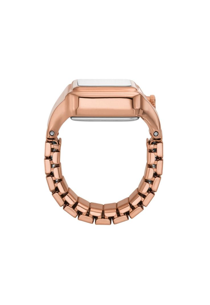 Reloj-Anillo Fossil ES5345 Oro Rosa Mujer-3