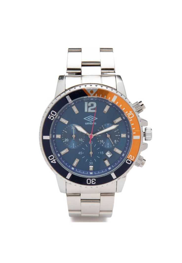 Reloj Umbro Plus UMBP-4200-5 Plateado Hombre-0