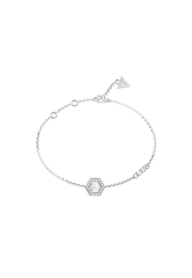 Pulsera Guess Plateada JUBB04650JWRHS-0