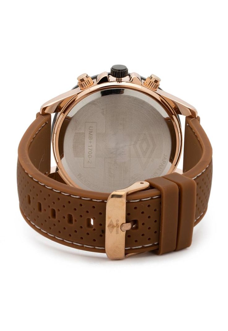 Reloj Umbro Plus UMBP-1700-2 Café Hombre-1