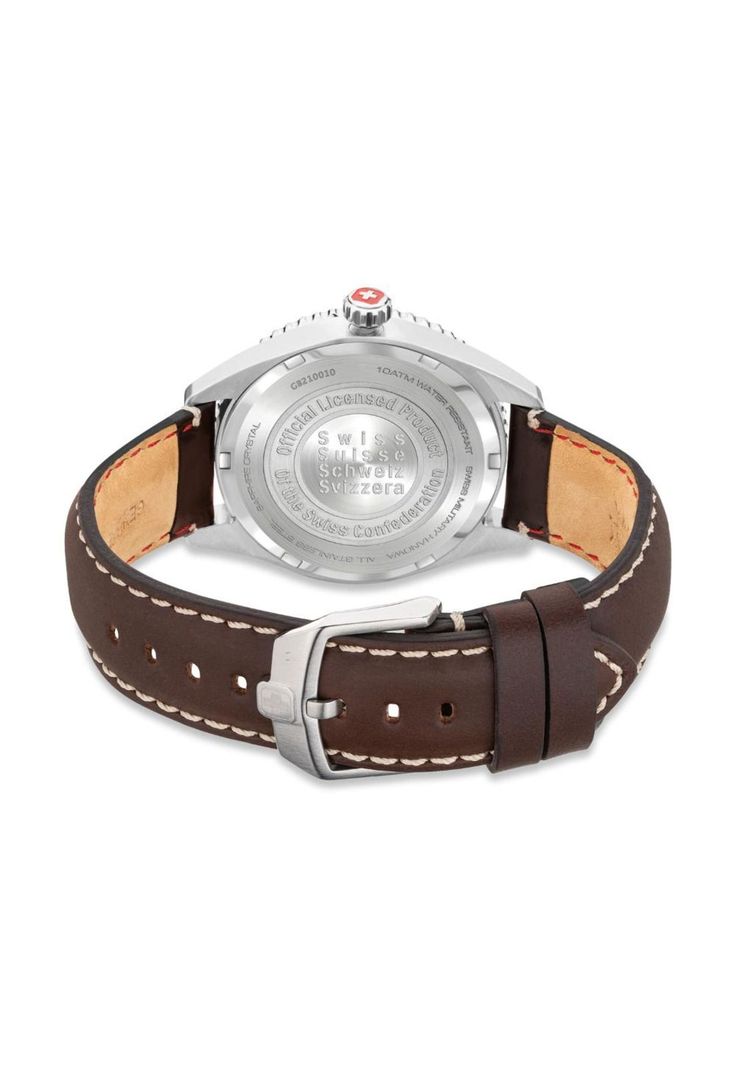 Reloj Swiss Military Hanowa SMWGB2101002 Café Hombre-1