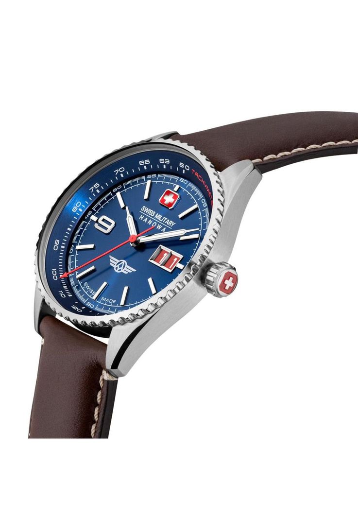 Reloj Swiss Military Hanowa SMWGB2101002 Café Hombre-2