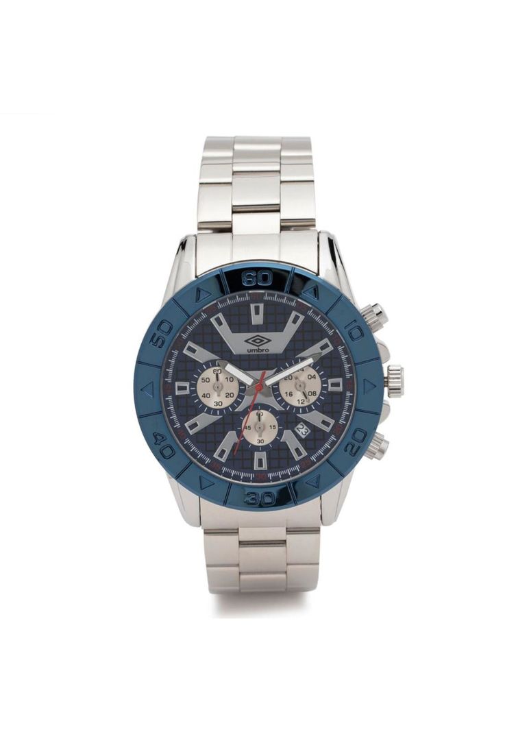 Reloj Umbro Plus UMBP-2900-1 Plateado Hombre-0