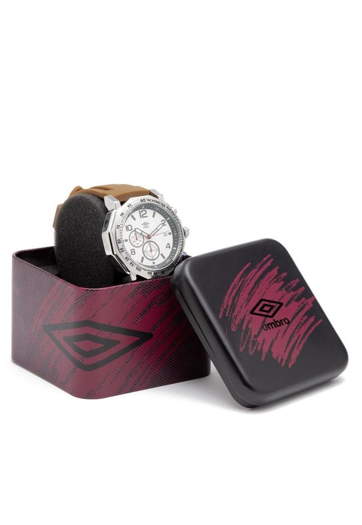 Reloj Umbro Plus UMBP-5100-2 Café Hombre-3