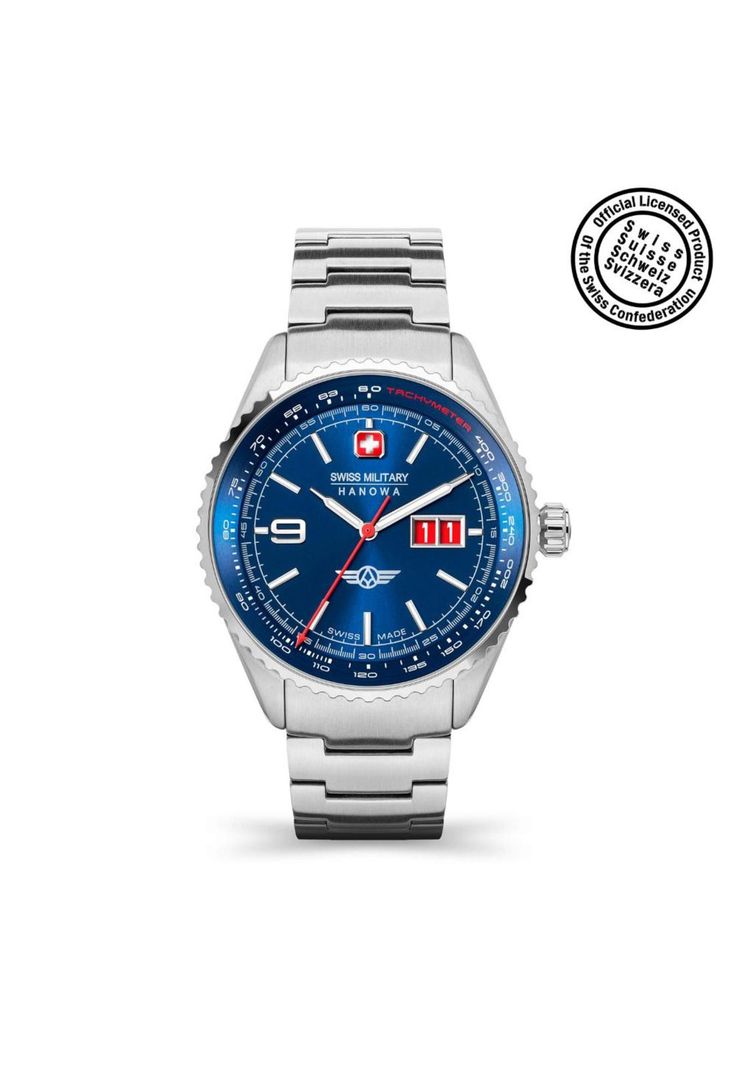 Reloj Swiss Military Hanowa SMWGH2101005 Plateado Hombre-0