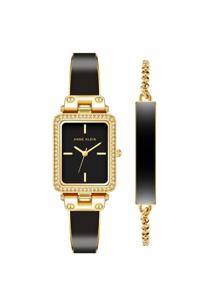 Reloj Anne Klein AK/3898BKST Negro Mujer