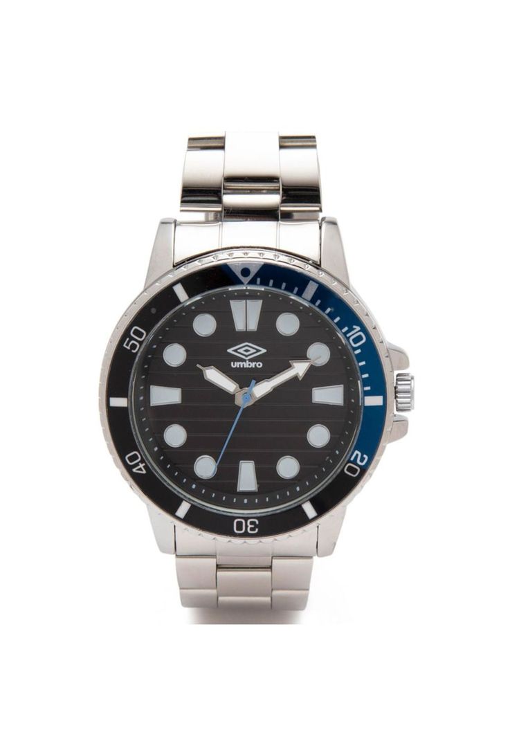 Reloj Umbro Plus UMBP-4100-3 Plateado Hombre-0