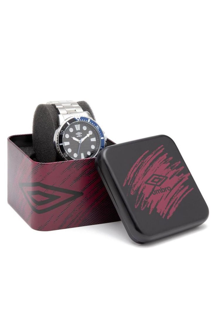 Reloj Umbro Plus UMBP-4100-3 Plateado Hombre-3