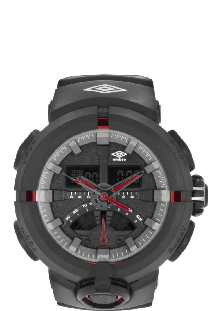 Reloj Digital Análogo Negro Umbro
