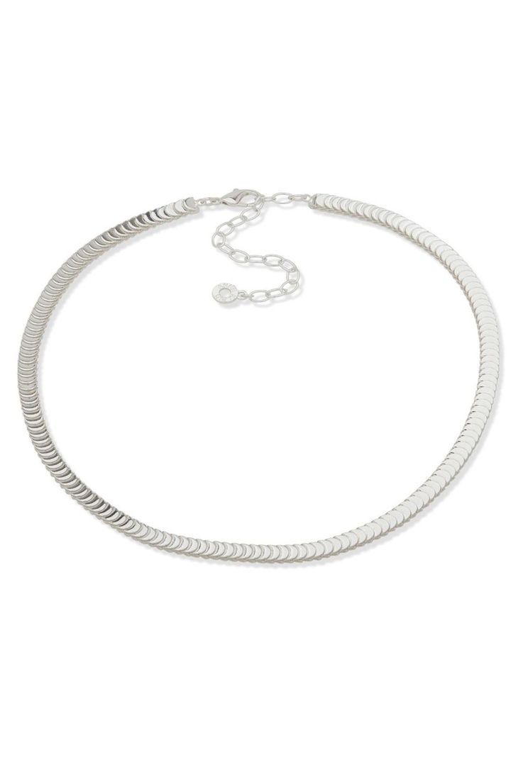 Collar Anne Klein Plateado Mujer