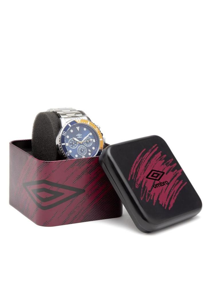 Reloj Umbro Plus UMBP-4000-5 Plateado Hombre-3