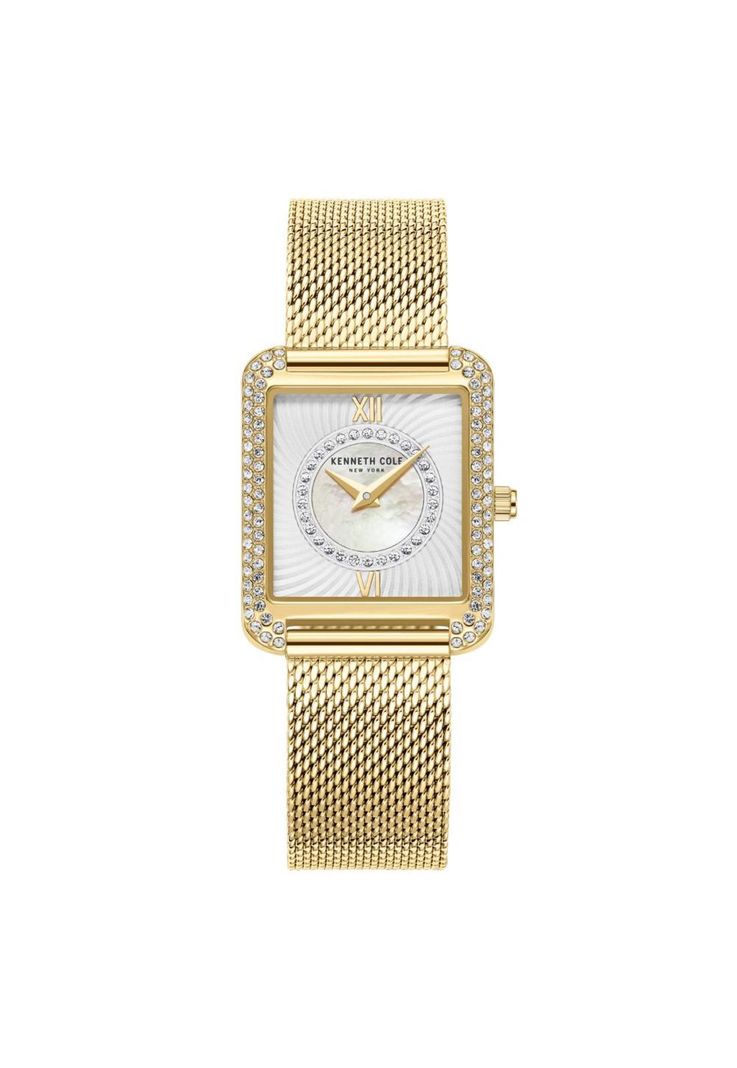 Reloj Kenneth Cole KCWLG2238003 Dorado Mujer-0