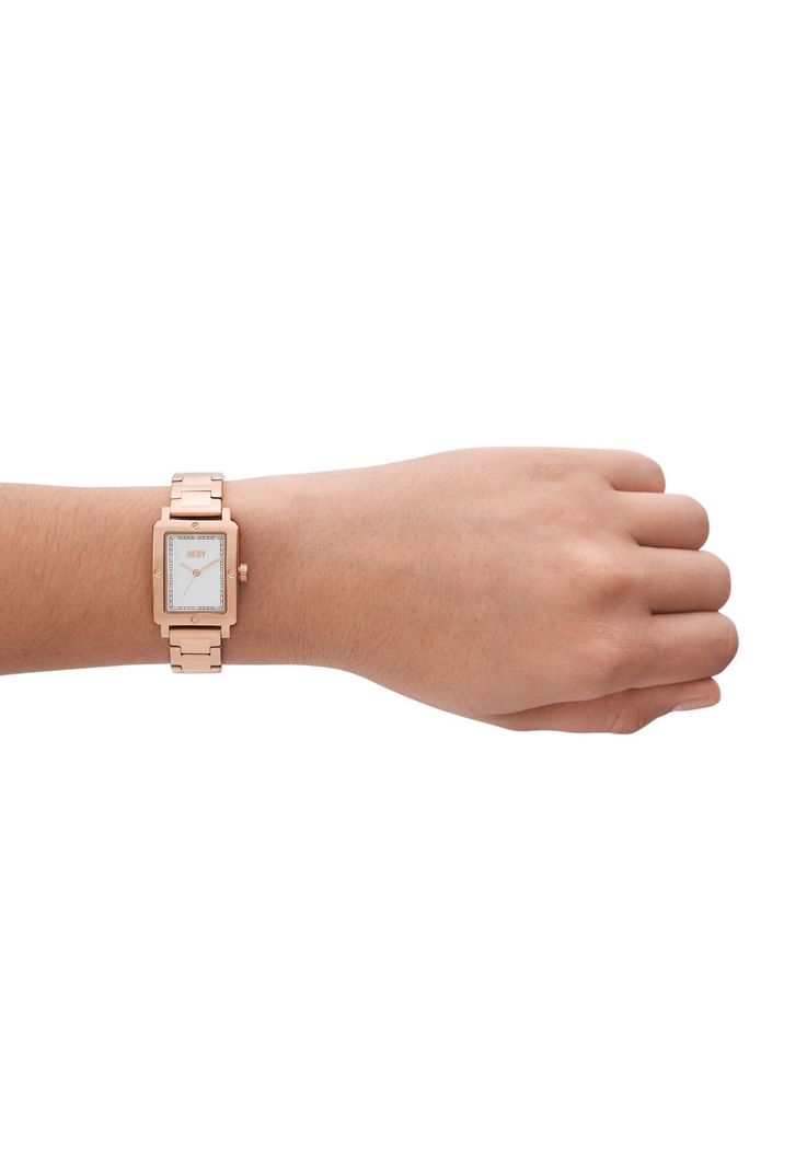 Reloj Oro Rosa Donna Karan New York Mujer-2