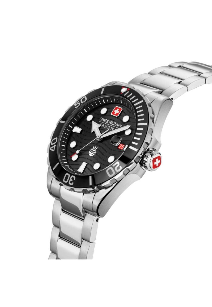 Reloj Swiss Military Hanowa Plateado Hombre SMWGH2200301 Swiss