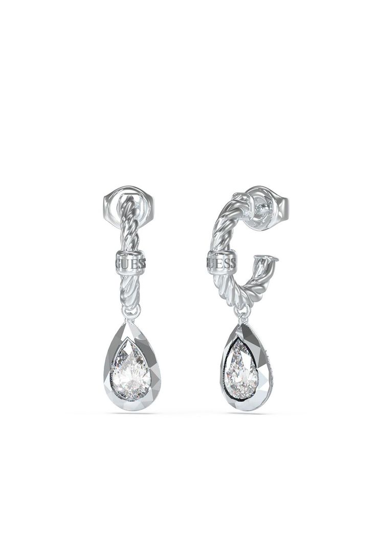 Aros Guess JUBE05243JWRHT-U Plateados Plata