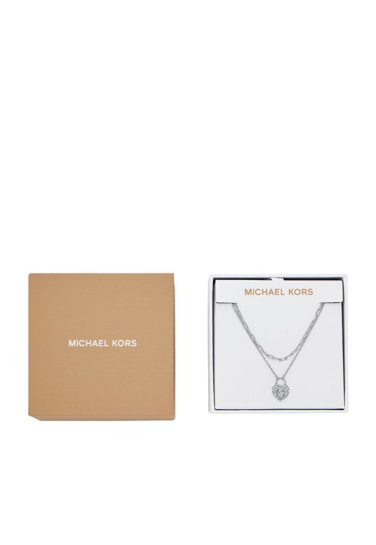 Collar Michael Kors Plateado-0