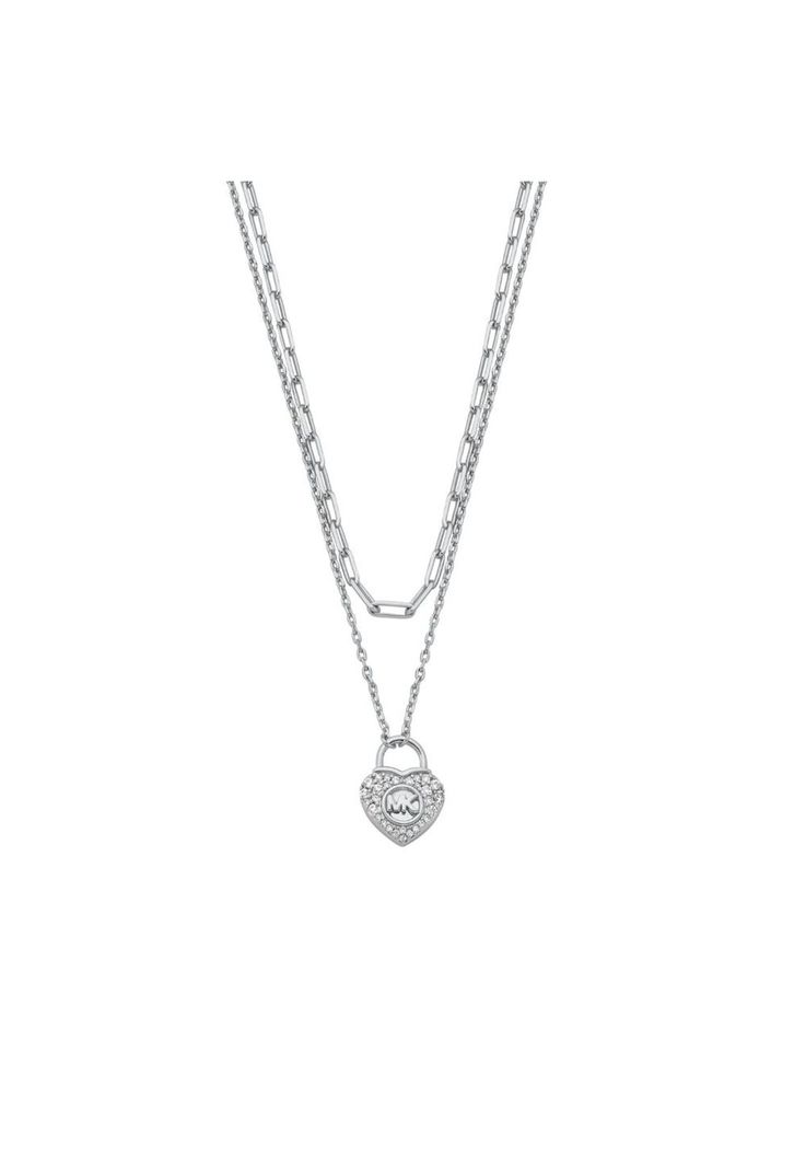 Collar Michael Kors Plateado-1
