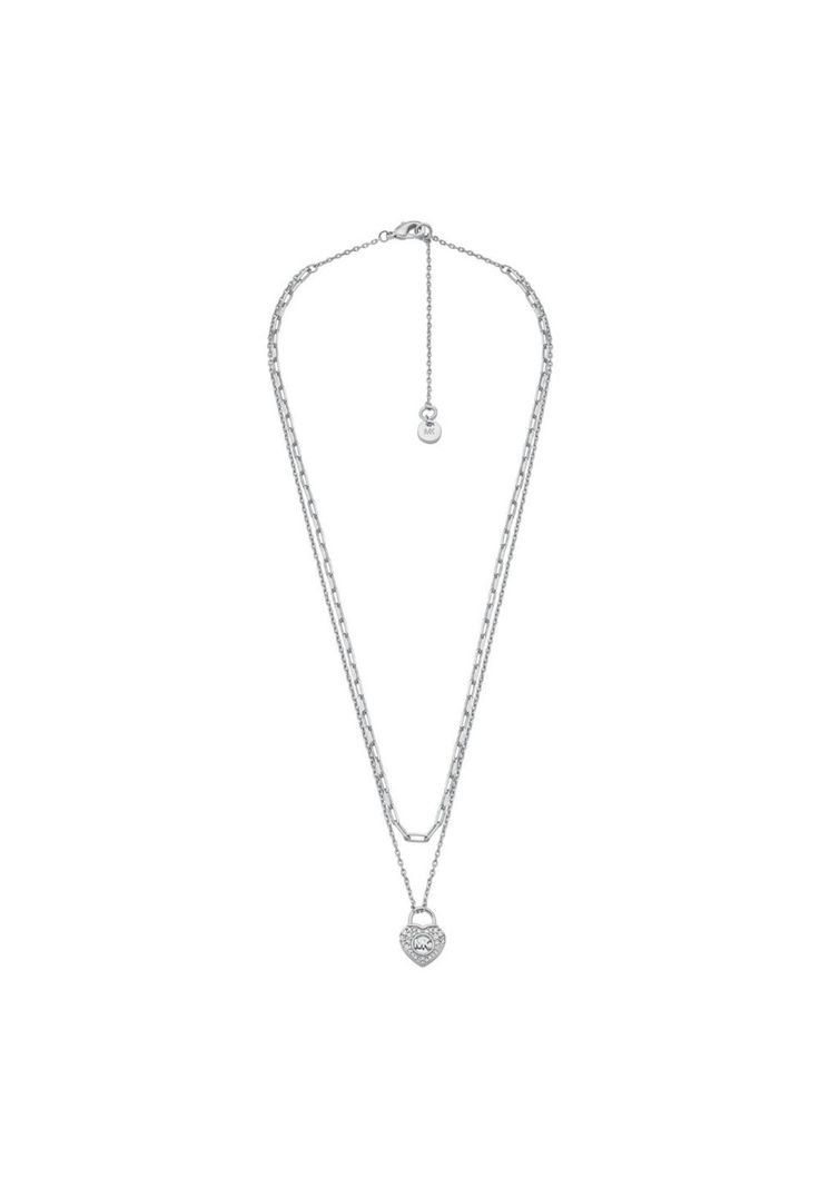 Collar Michael Kors Plateado-2