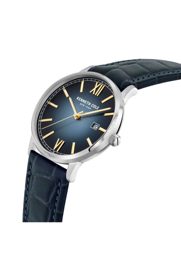 Reloj Kenneth Cole New York KCWGB2123001 Azul Hombre-2