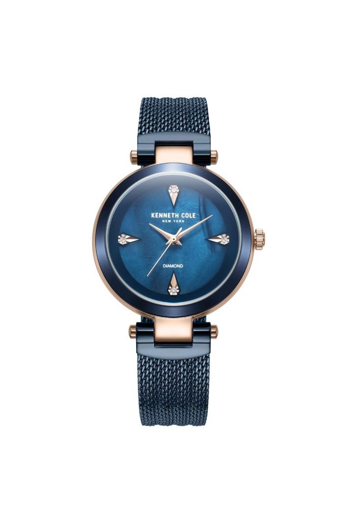 Reloj Kenneth Cole KCWLG2236302 Azul Mujer-0