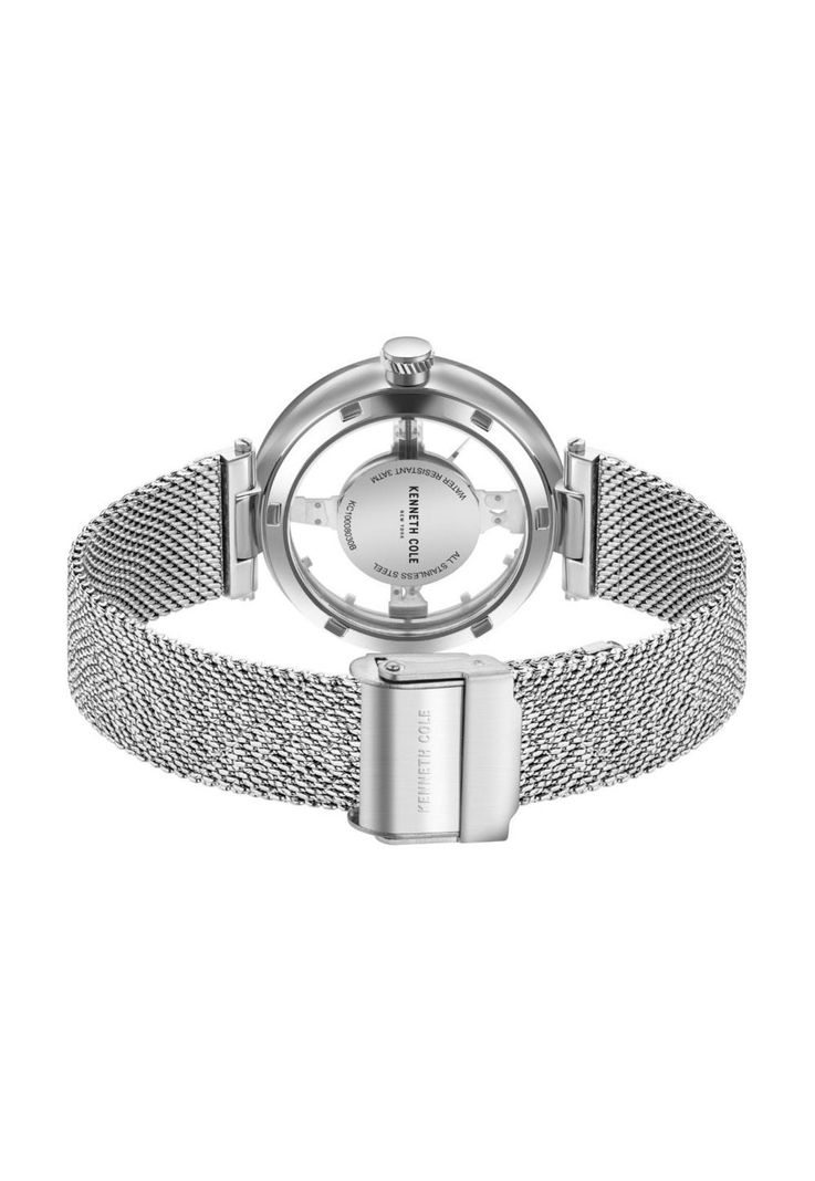 Reloj Kenneth Cole 10008030B Plateado Mujer-1