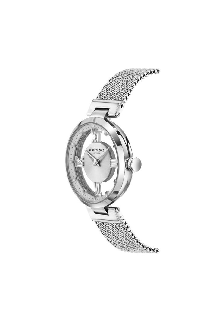 Reloj Kenneth Cole 10008030B Plateado Mujer-2