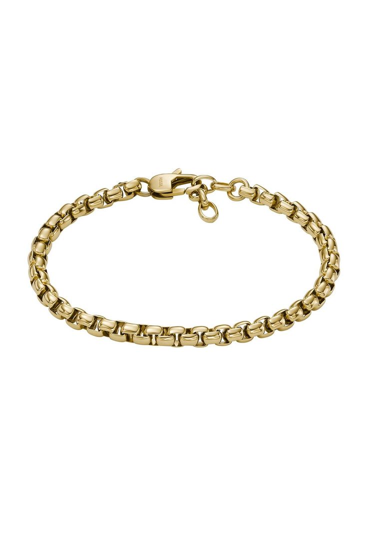 Pulsera Fossil  JF04561710 Dorado Unisex-0