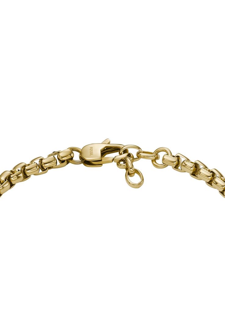 Pulsera Fossil  JF04561710 Dorado Unisex-2