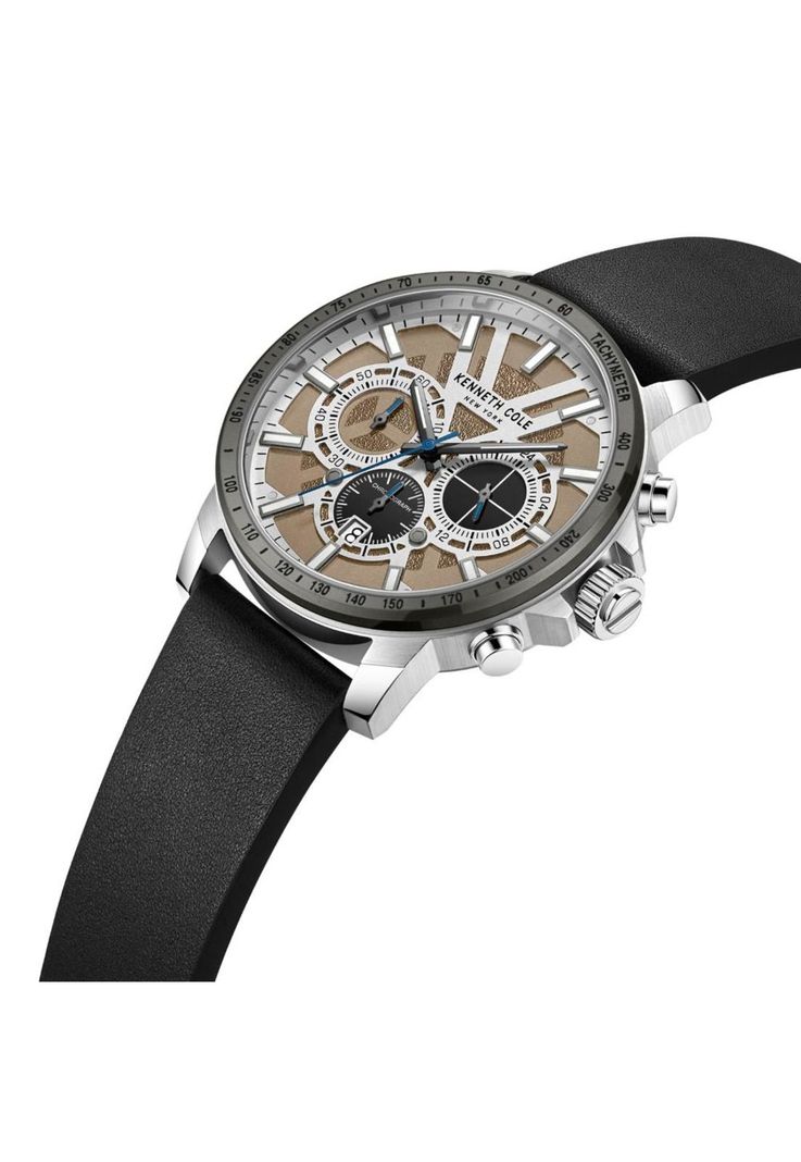 Reloj Kenneth Cole New York KCWGC2234805 Negro Hombre-2