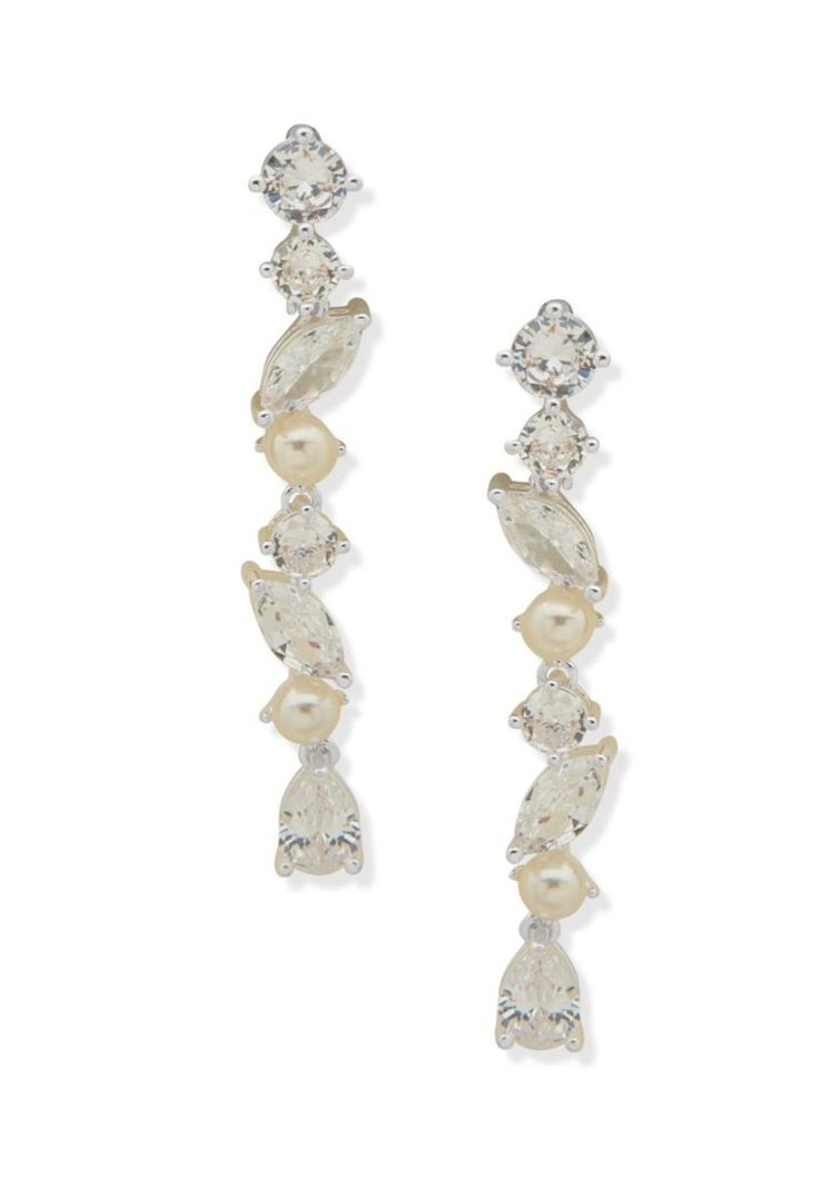 Aros Anne Klein Plateados 01G01016