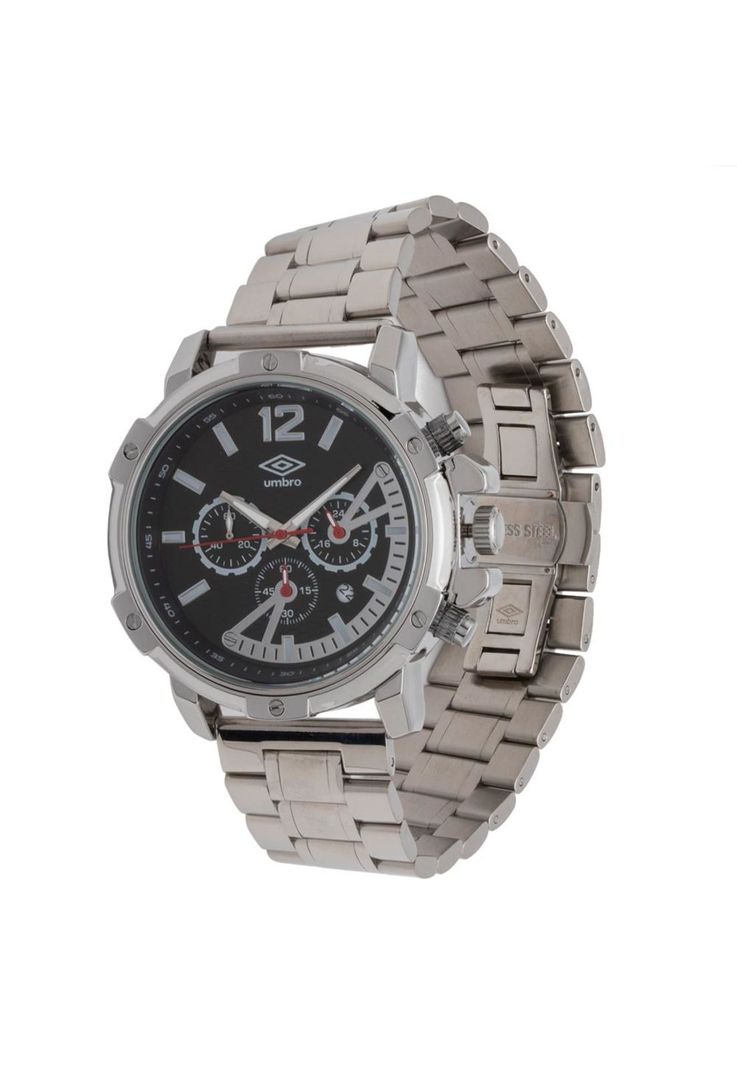 Reloj Umbro Plus UMBP-2200-3 Plateado Hombre-2