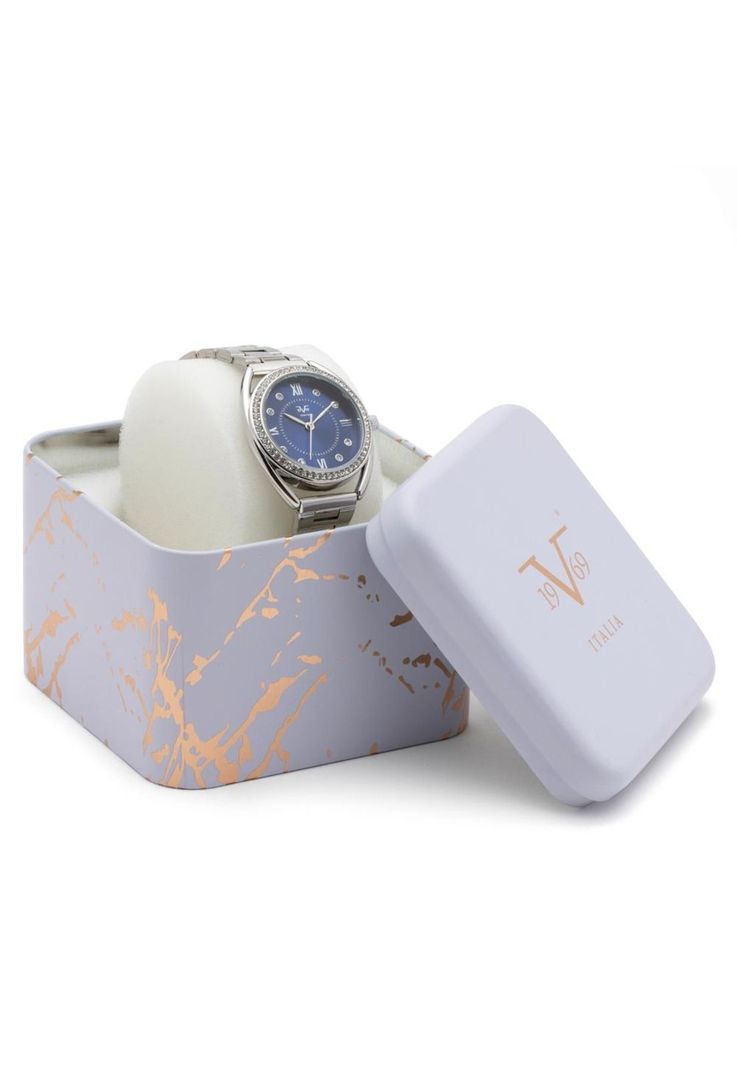 Reloj 19v69 Italia V1969-282-1 Plateado Mujer-3