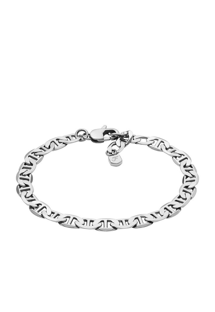 Pulsera Fossil  JA7239040 Plateado Unisex-0