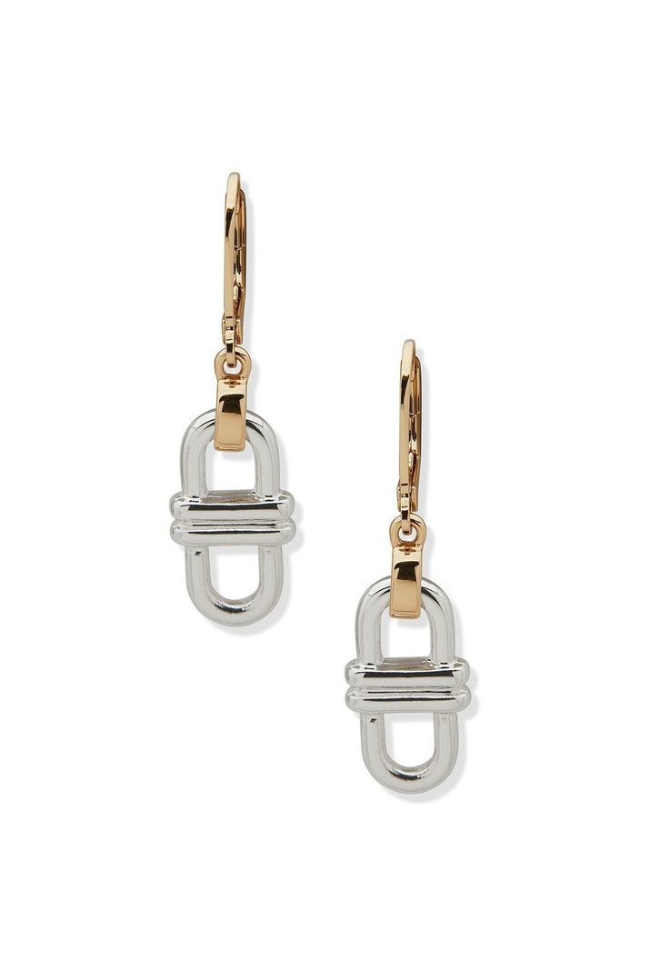 Aros Anne Klein 01G01192 Bicolor Plata