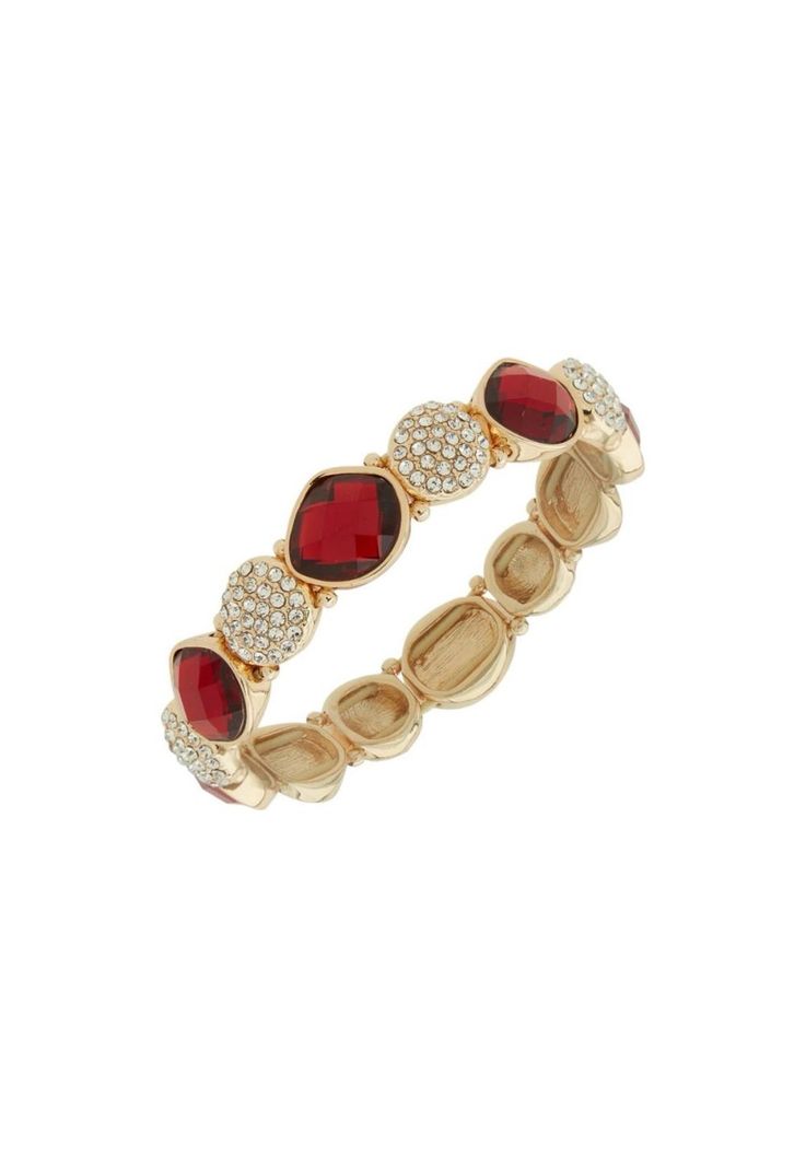 Pulsera Anne Klein Dorado Rojo 01B00878-0
