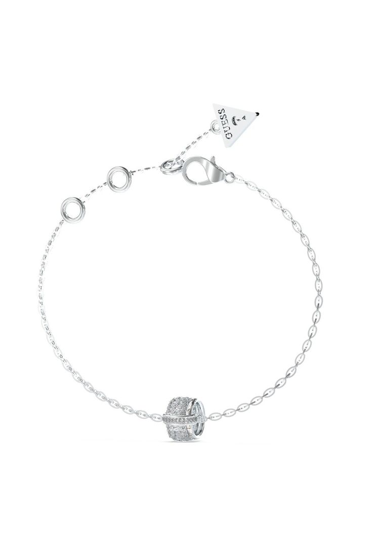 Pulsera Guess JUBB05196JWRHL Plateada Plata