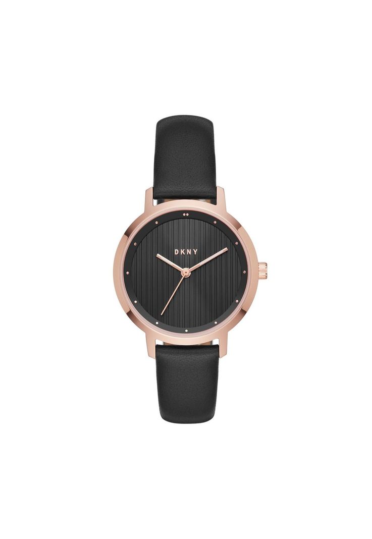 Reloj Negro Donna Karan New York Mujer-0