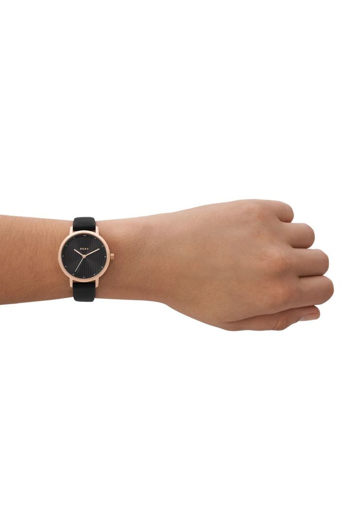 Reloj Negro Donna Karan New York Mujer-2
