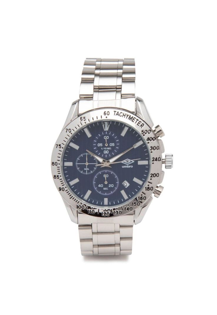 Reloj Umbro Plus UMBP-4700-3 Plateado Hombre-0