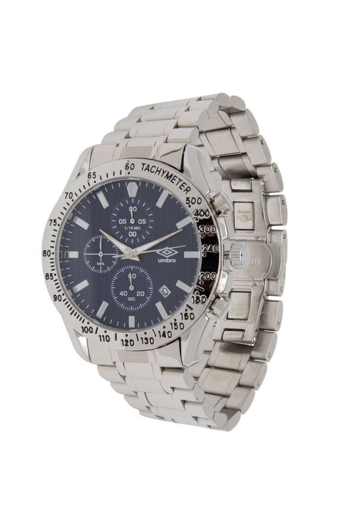 Reloj Umbro Plus UMBP-4700-3 Plateado Hombre-2