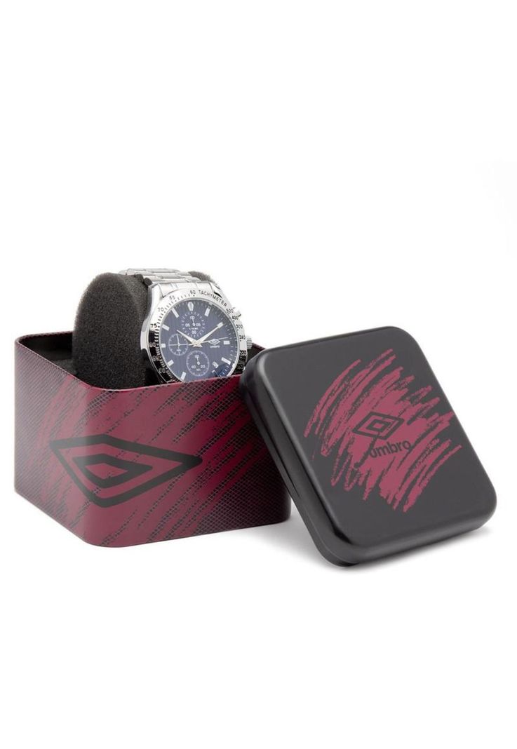 Reloj Umbro Plus UMBP-4700-3 Plateado Hombre-3