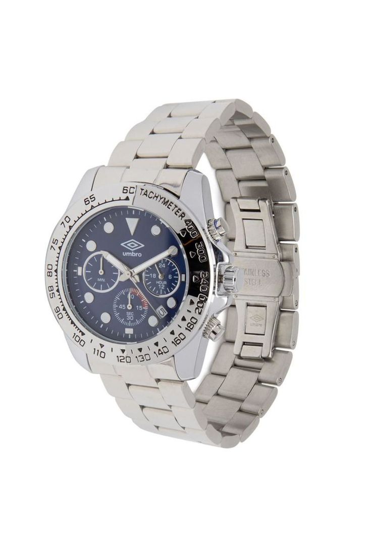 Reloj Umbro Plus UMBP-4900-3 Plateado Hombre-2