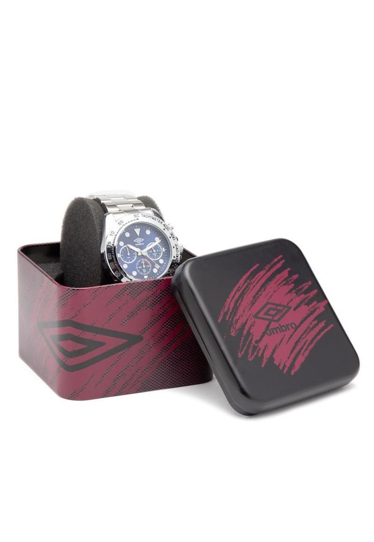 Reloj Umbro Plus UMBP-4900-3 Plateado Hombre-3