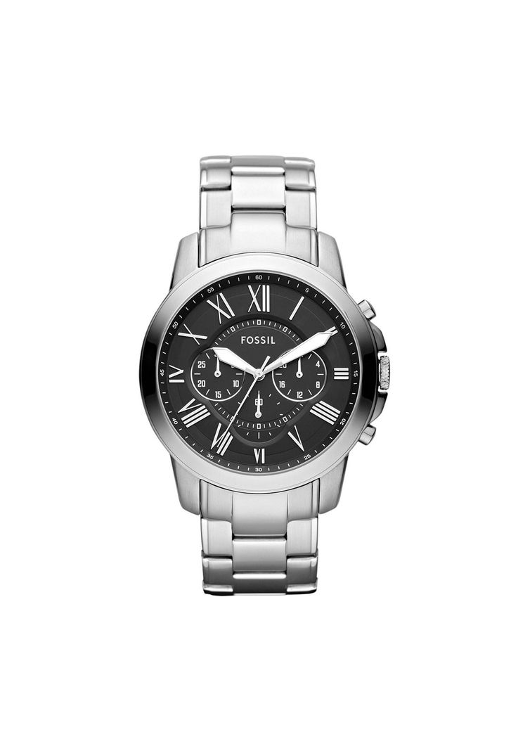 Reloj Fossil FS4736 Plateado Hombre-0