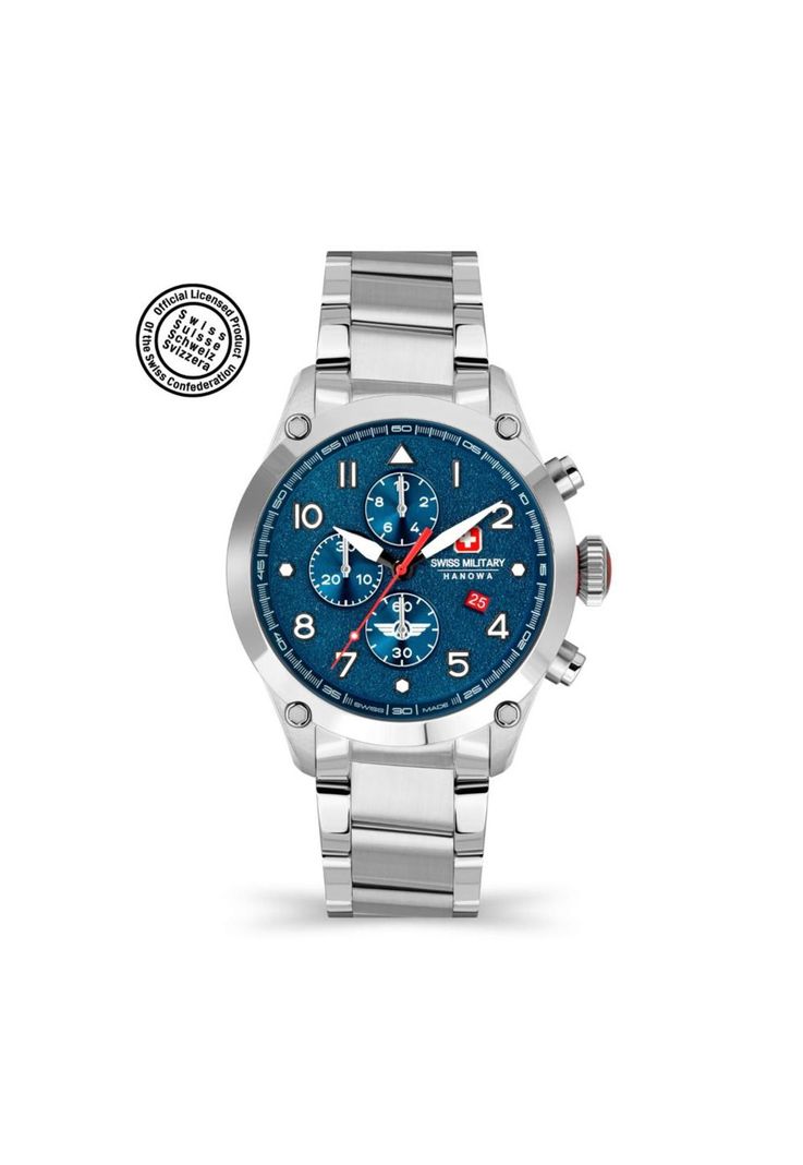 Reloj Swiss Military Hanowa SMWGI2101502 Plateado Hombre-0