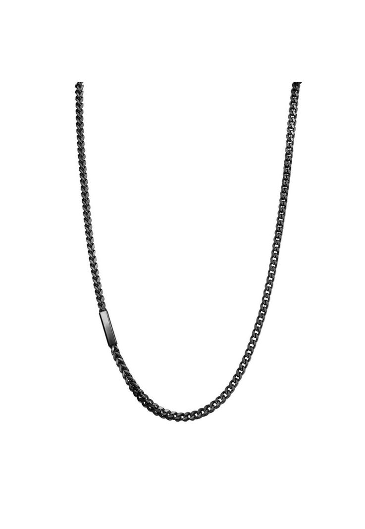 Collar Brosway Plomo Hombre BIK08