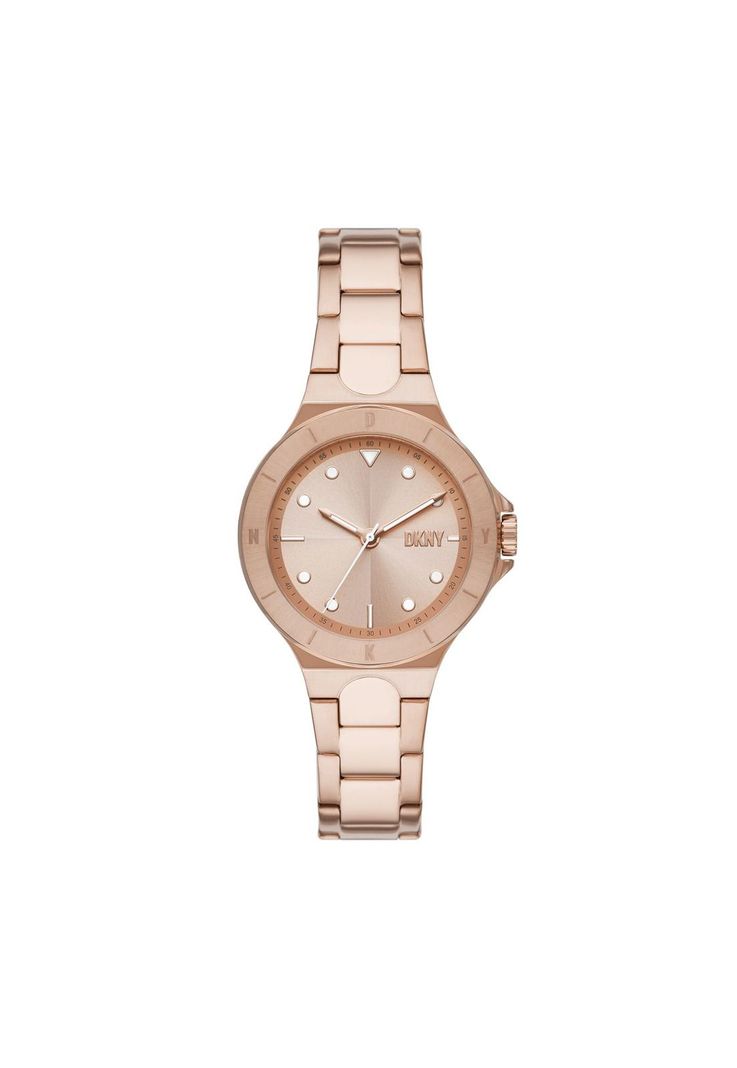 Reloj Oro Rosa Donna Karan New York Mujer-0