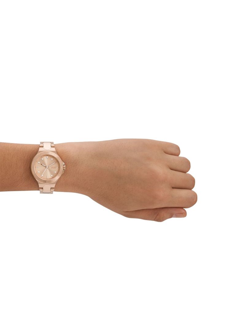 Reloj Oro Rosa Donna Karan New York Mujer-2
