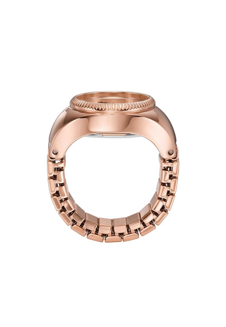 Reloj-Anillo Fossil ES5247 Oro Rosa Mujer-1