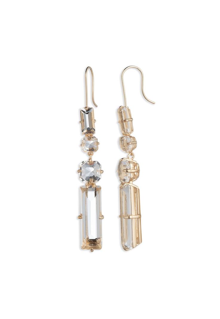 Aros Colgantes Ralph Lauren Cristal Mujer-0